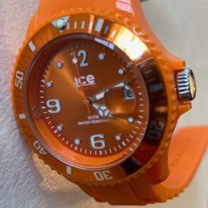 Orange Adidas Ice Watch